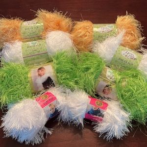 Faux Fur Fun Fur Eyelash Yarn Lot